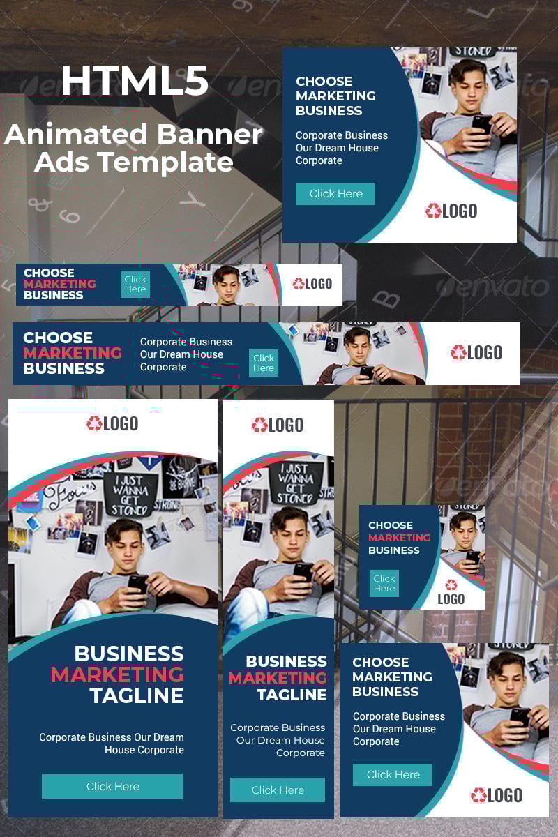 Business Banner Ads Animated Banner 75954