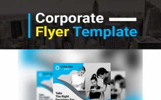 Code Pro - Flyer PSD - Corporate Identity Template