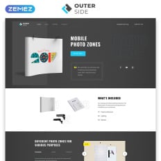 one page landing page templates templatemonster