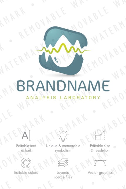 Template #76107 Energy Water Webdesign Template - Logo template Preview