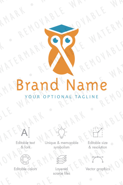 Template #76108 Bird Scissors Webdesign Template - Logo template Preview