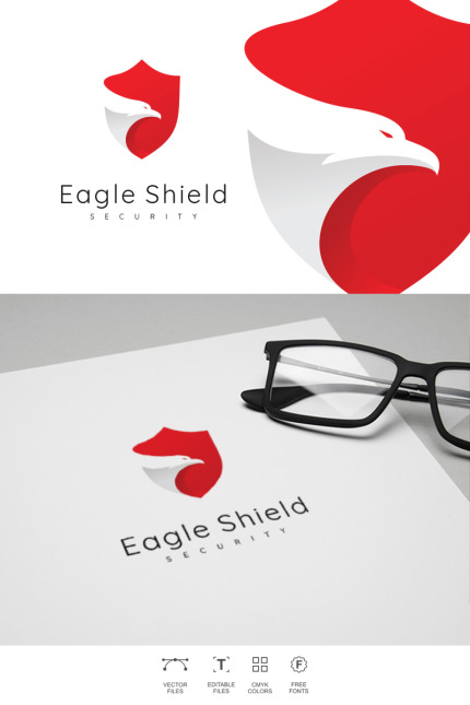 Template #76109 Logo Hawk Webdesign Template - Logo template Preview