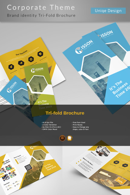 Template #76126 Creative Minimal Webdesign Template - Logo template Preview