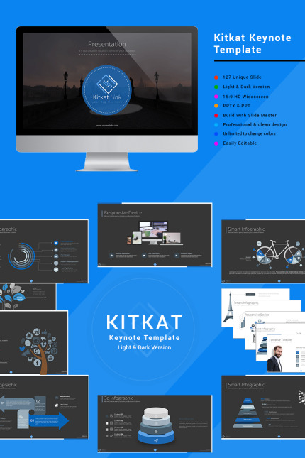 Template #76145 Creative Keynote Webdesign Template - Logo template Preview