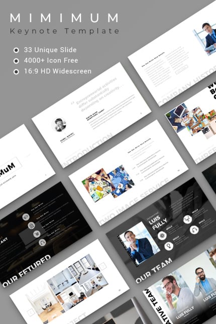 Template #76153 Creative Keynote Webdesign Template - Logo template Preview