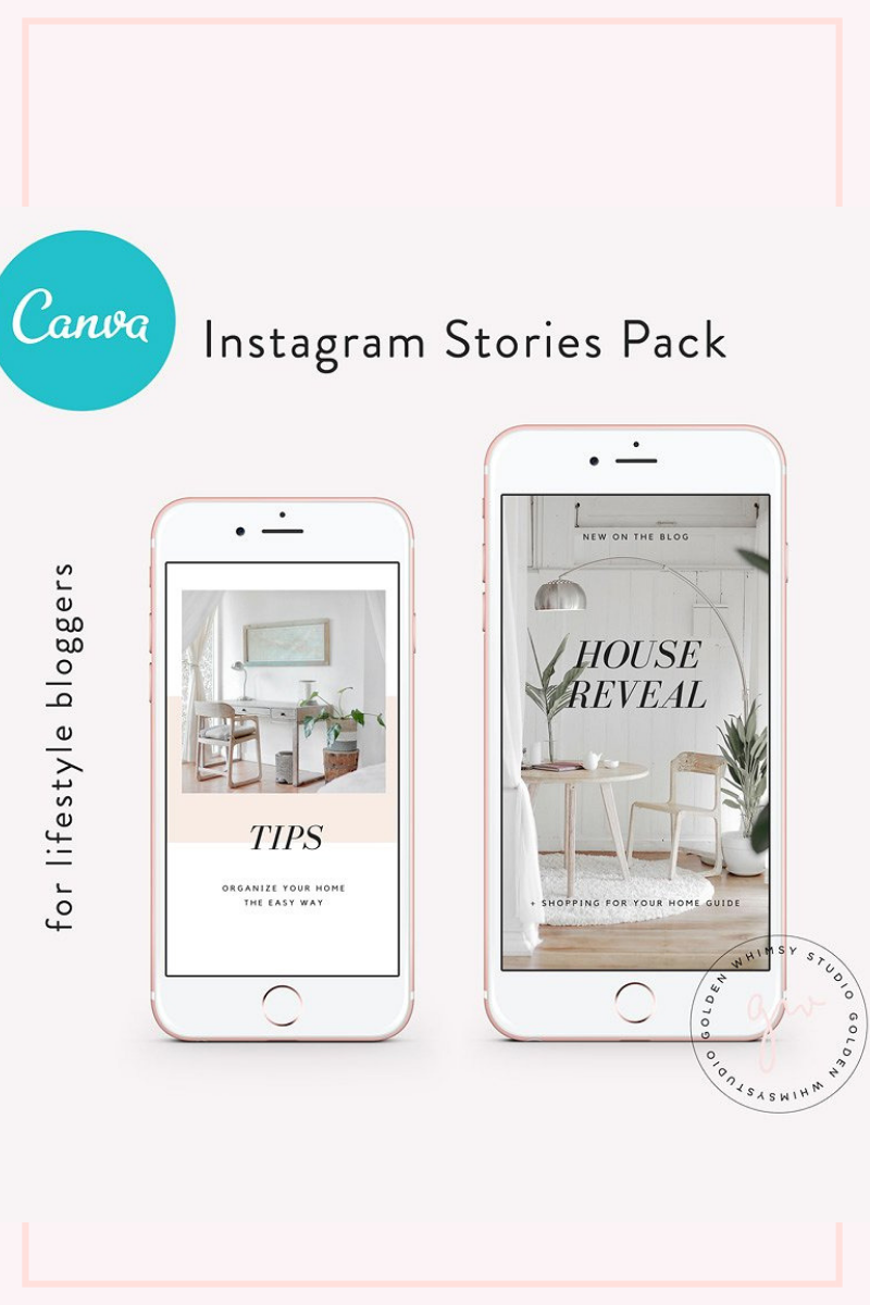 CANVA Insta Stories template Vol.1 Social Media Template