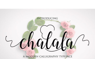 Chalala Cursive Font