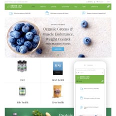 nutrition store templates templatemonster