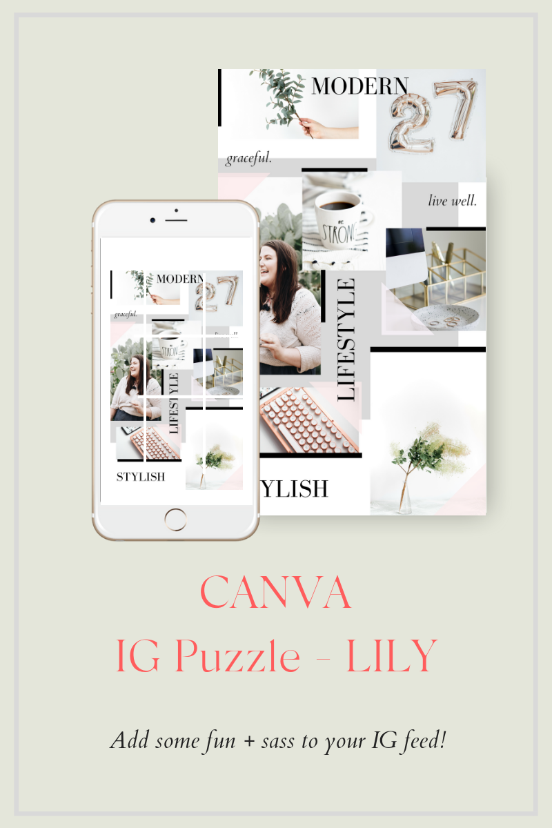 Instagram Puzzle LILY Social Media 76141