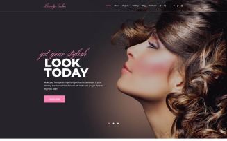 Modern Ready-To-Use Beauty Salon Joomla Template