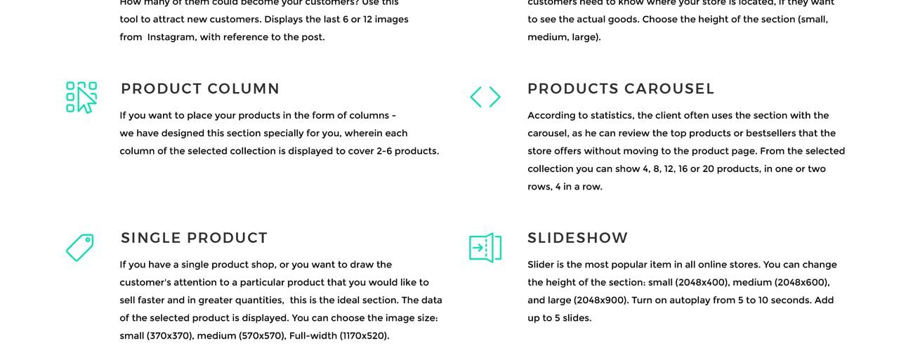 мощная чистая тема bootstrap shopify