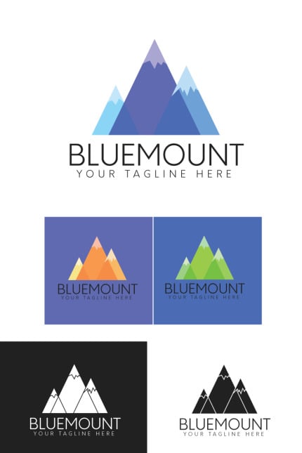 Template #76220 Mountain Mount Webdesign Template - Logo template Preview