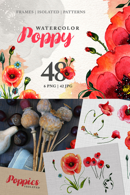 Template #76249 Watercolor Red Webdesign Template - Logo template Preview