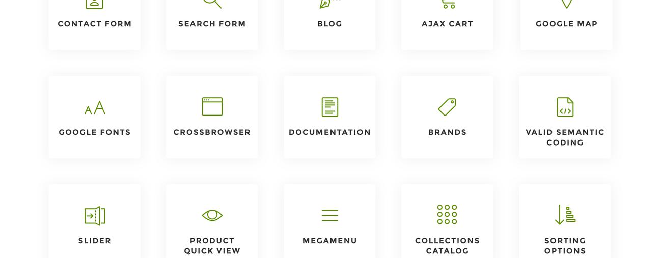 напитки и напитки чистый shopify тема