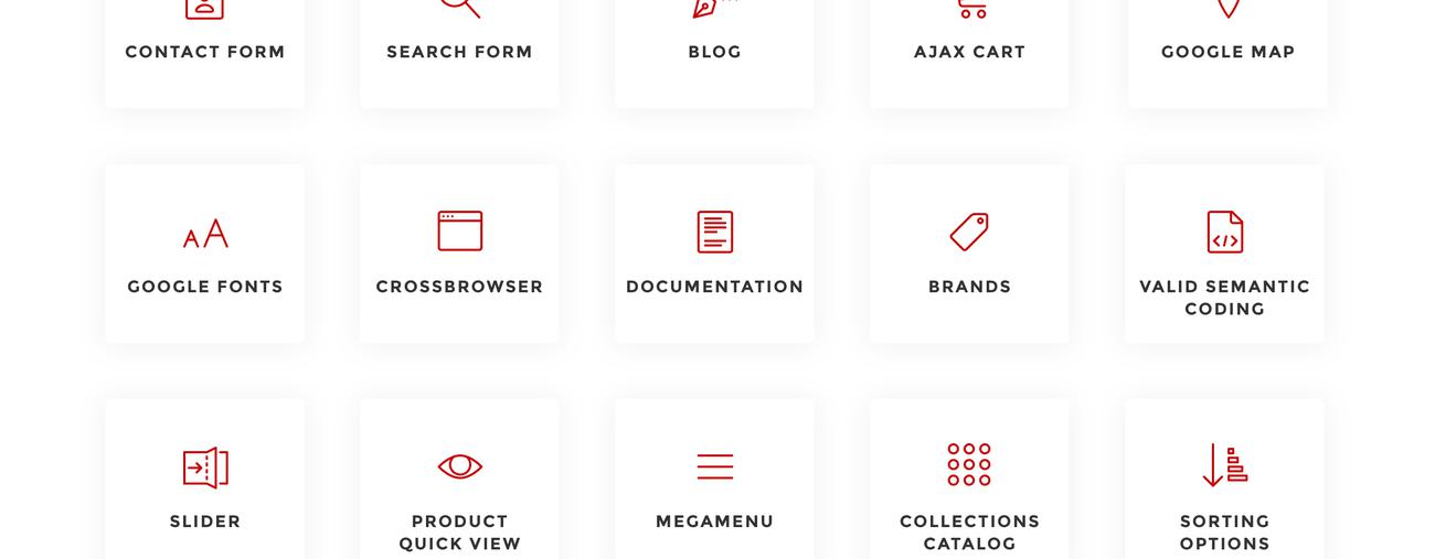 автомобили и мотоциклы современная тема shopify