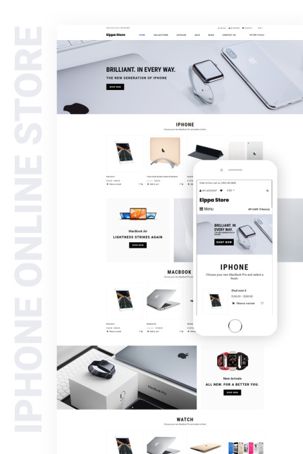 Template #76286 Electronics Shopify Webdesign Template - Logo template Preview