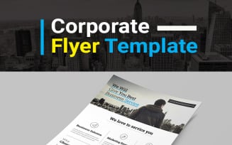 Give You Best Business Flyer Service PSD - Corporate Identity Template