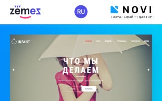 Infant - Nursery Ready-to-Use HTML Ru Website Template