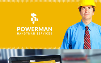 Powerman - Handyman Website Template