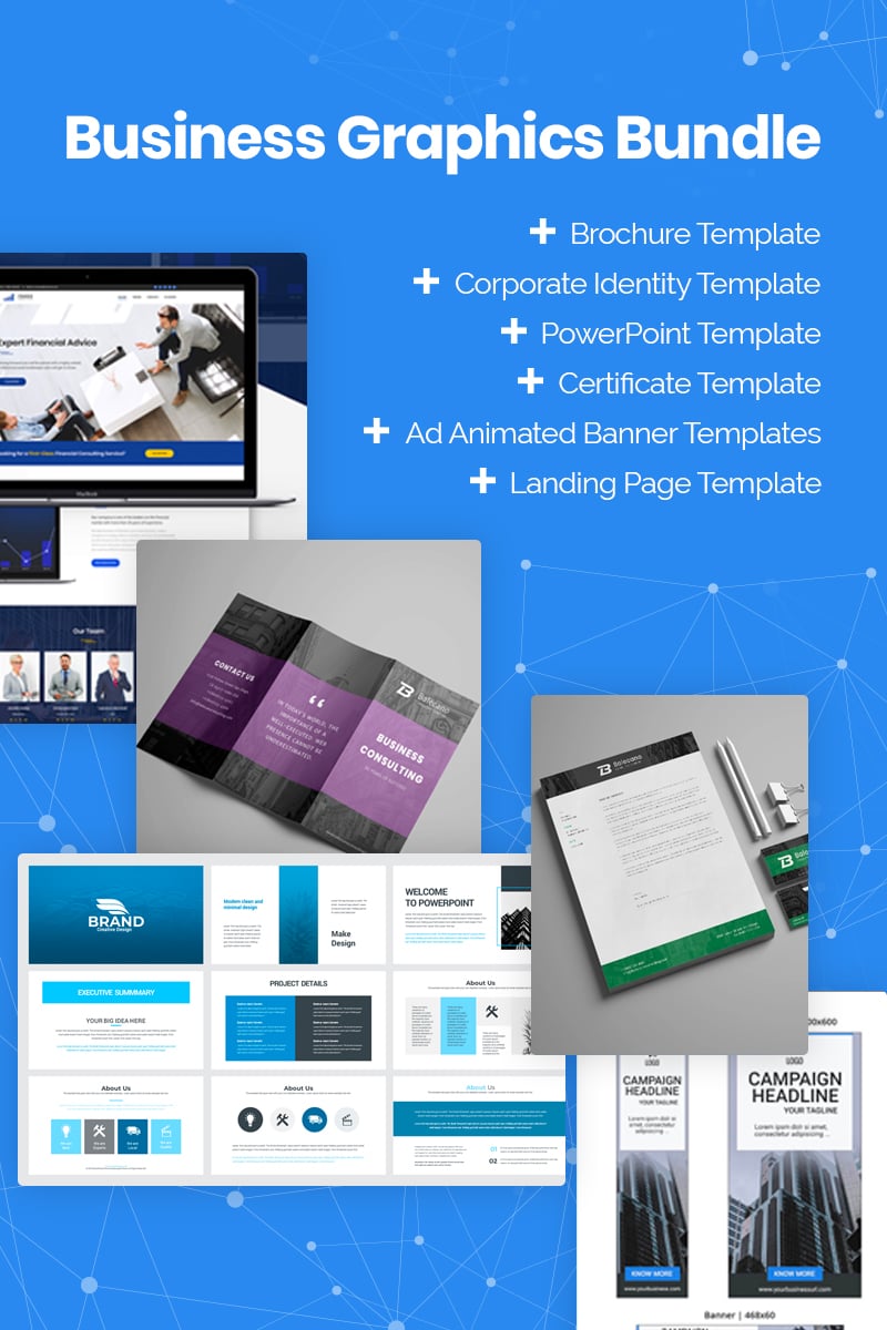 "Xmas 2019 Business Graphics" Bundle №76257