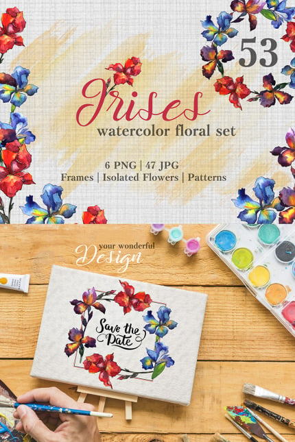 Template #76340 Watercolor Png Webdesign Template - Logo template Preview