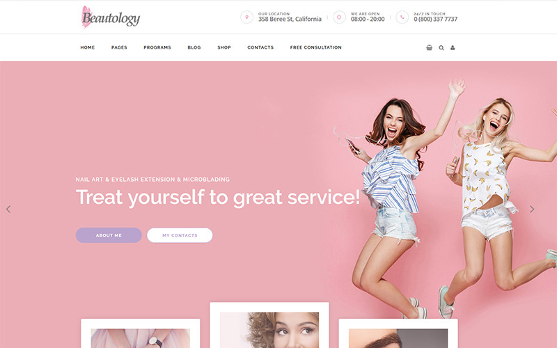 Beautology - Health Care, Nutrition and Beauty WordPress Theme