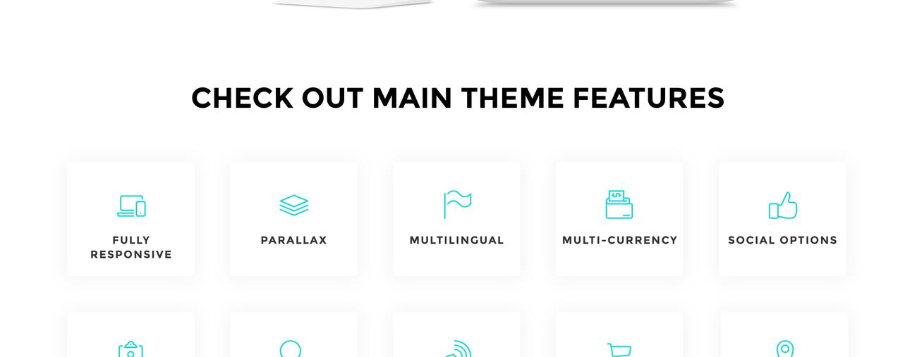 отзывчивая чистая тема bootstrap shopify