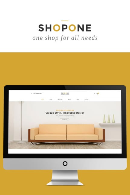 Template #76445 Shop Decor Webdesign Template - Logo template Preview