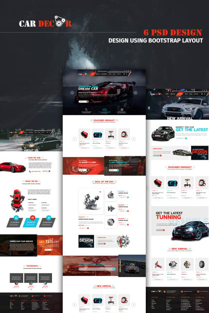 Template #76478 Auto Vehical Webdesign Template - Logo template Preview