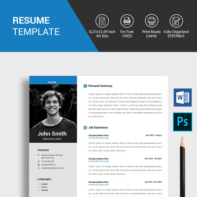 John Smith - Resume Template