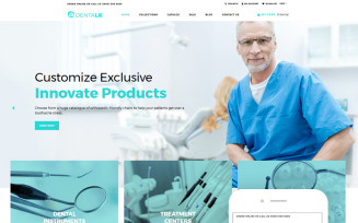 Dentalk - Responsive Clean Bootstrap Shopify Theme