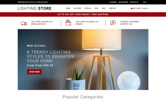 Lighting Store - Lighting Responsive Practical Shopify Theme