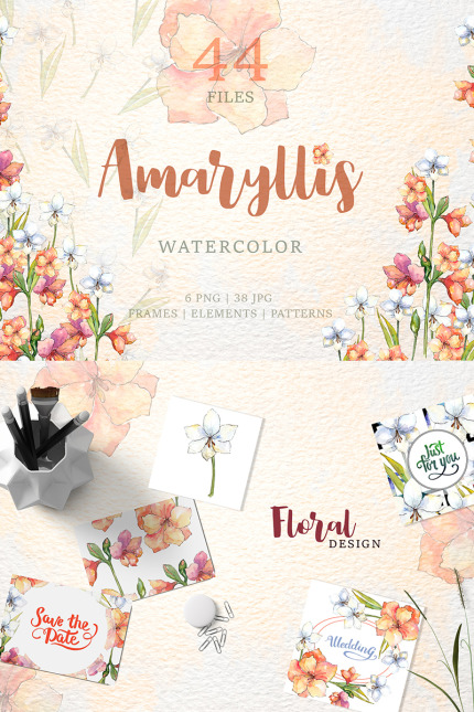 Template #76530 Flowers Watercolor Webdesign Template - Logo template Preview