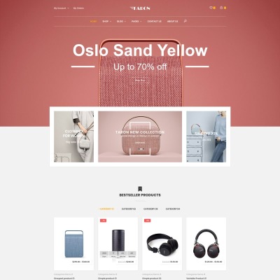 Taron - Multipurpose WooCommerce Theme
