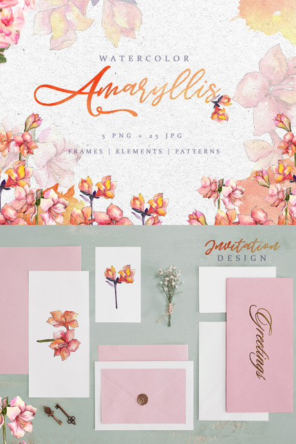 Template #76544 Watercolor Pink Webdesign Template - Logo template Preview