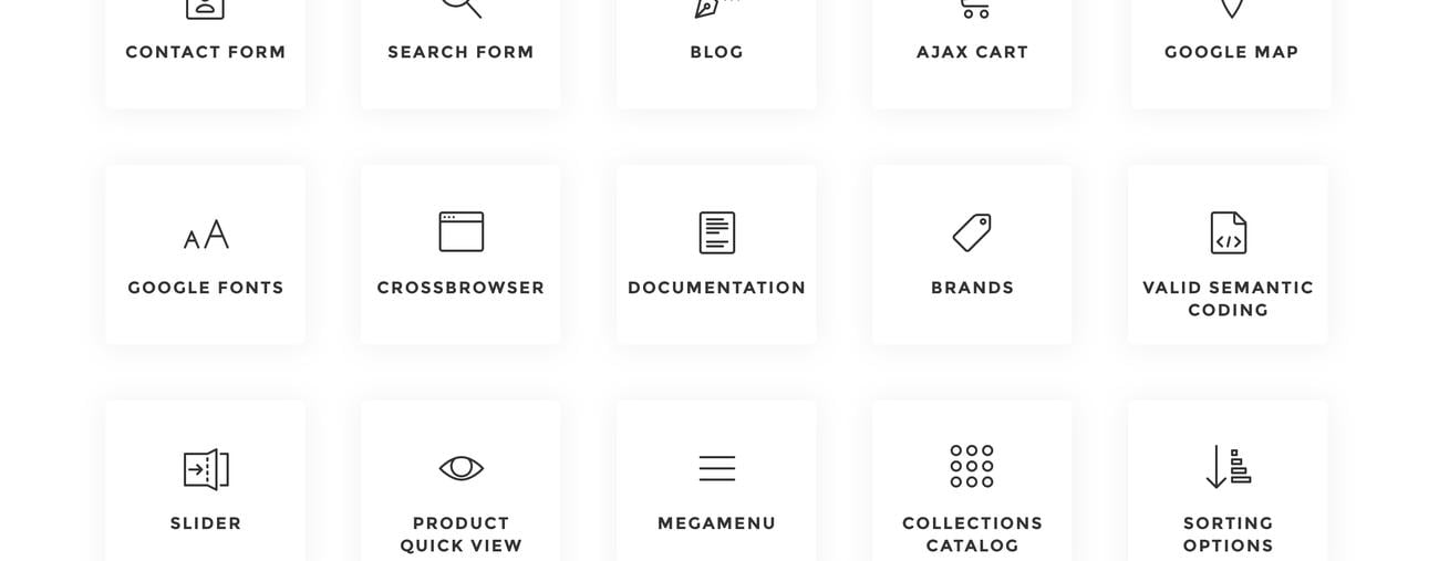 мода многостраничная чистая тема shopify