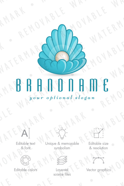 Template #76584 Jewel Beauty Webdesign Template - Logo template Preview