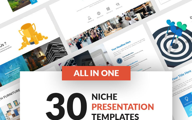 All-In-One 30 PowerPoint template PowerPoint Template