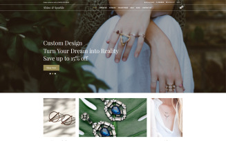 Shine & Sparkle - Jewelry Clean Shopify Theme