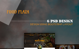 foodPlaza - Multipurpose Restaurant PSD Template