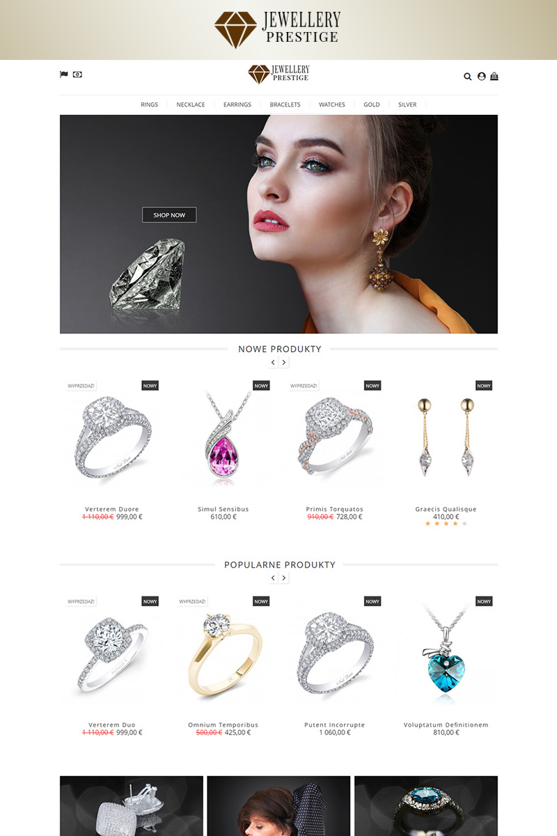 Prestige Jewellery PrestaShop Theme