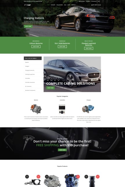 Template #76729 Cars Ecommerce Webdesign Template - Logo template Preview
