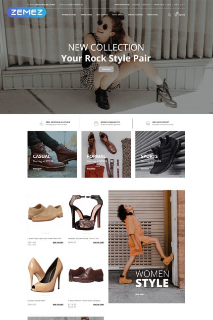 Template #76737 Ecommerce Fashion Webdesign Template - Logo template Preview