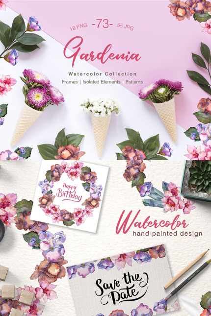 Template #76783 Watercolor Png Webdesign Template - Logo template Preview