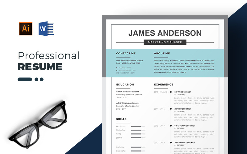 Anderson Resume Template