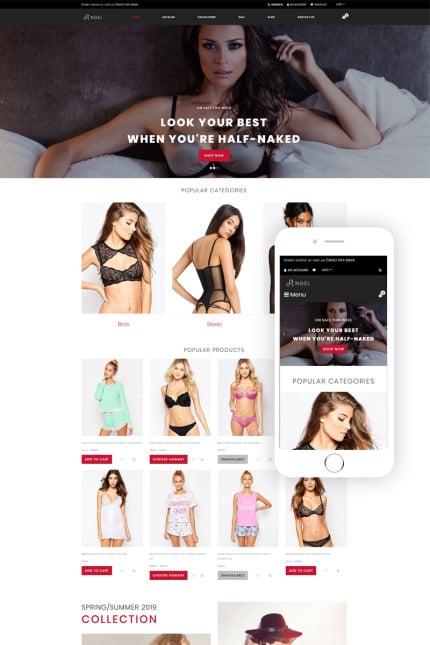 Template #76804 Underwearundefined Fashion Webdesign Template - Logo template Preview
