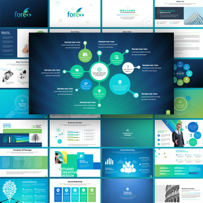 Forex - Multipurpose Infographic PowerPoint Template