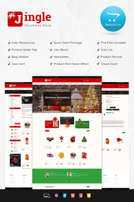 Template #76844 Opencart3 Theme Webdesign Template - Logo template Preview