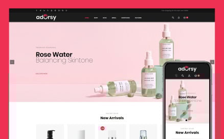 Adorsy - Fashion Accessories Store WooCommerce Theme