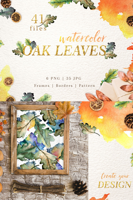 Template #76856 Leaves Watercolor Webdesign Template - Logo template Preview